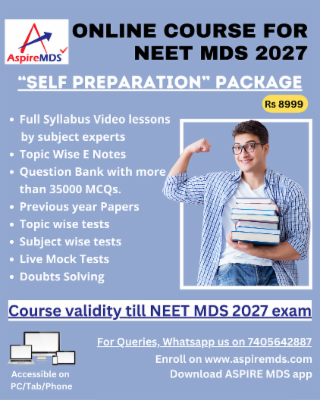PLAN B+ Self Preparation NEET MDS'27 cover