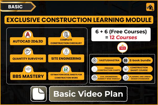 EXCLUSIVE CONSTRUCTION LEARNING MODULE- Basic Video Plan cover