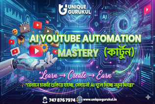 🎓 AI YouTube Automation Mastery(কার্টুন) cover