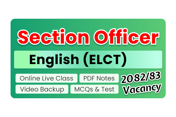 English (ELCT) - Live Class - Mangsir Batch 2082 cover