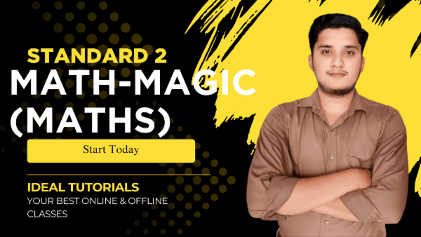 STD 2 | MATH-MAGIC(MATHS) cover