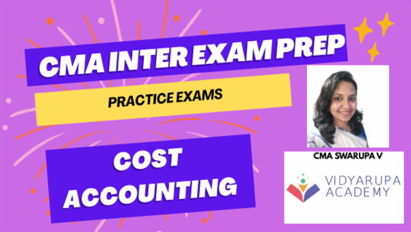 Rapid Revision - CMA Inter Cost Accounting Practice Test Series cover