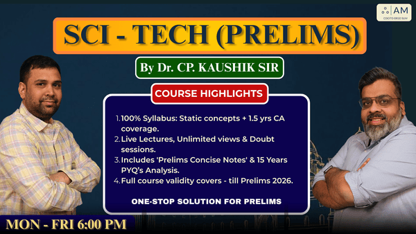 Science & Tech Module: (Prelims 2026) cover