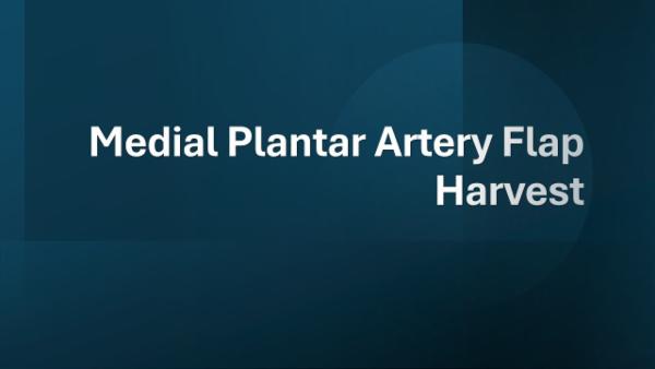 Medial Plantar artery flap cover