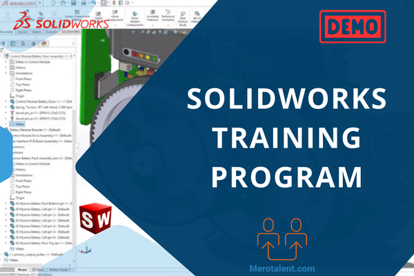 SOLIDWORKS TRAINING PROGRAM - DEMO Class cover