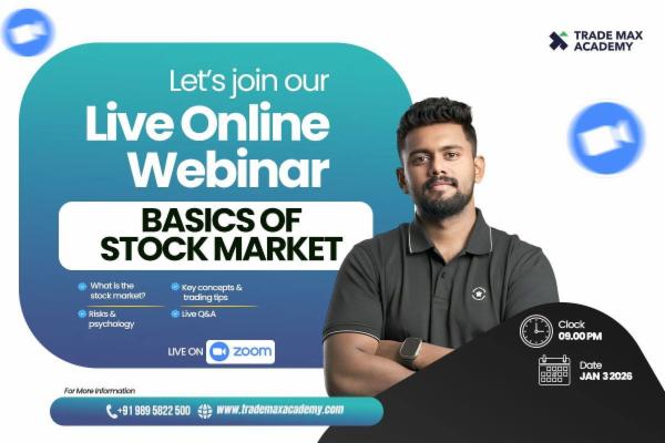 Live Online Webinar: Basics Of Stock Market cover