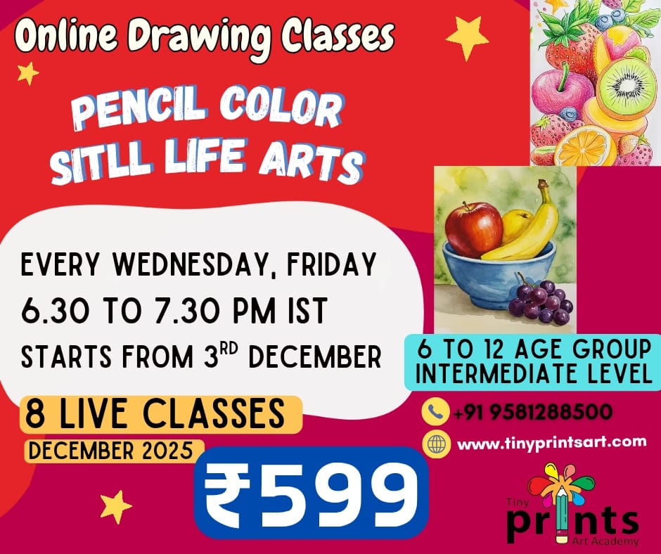 6 to 12 Age Group Wednesday - Friday December 2025 Batch cover