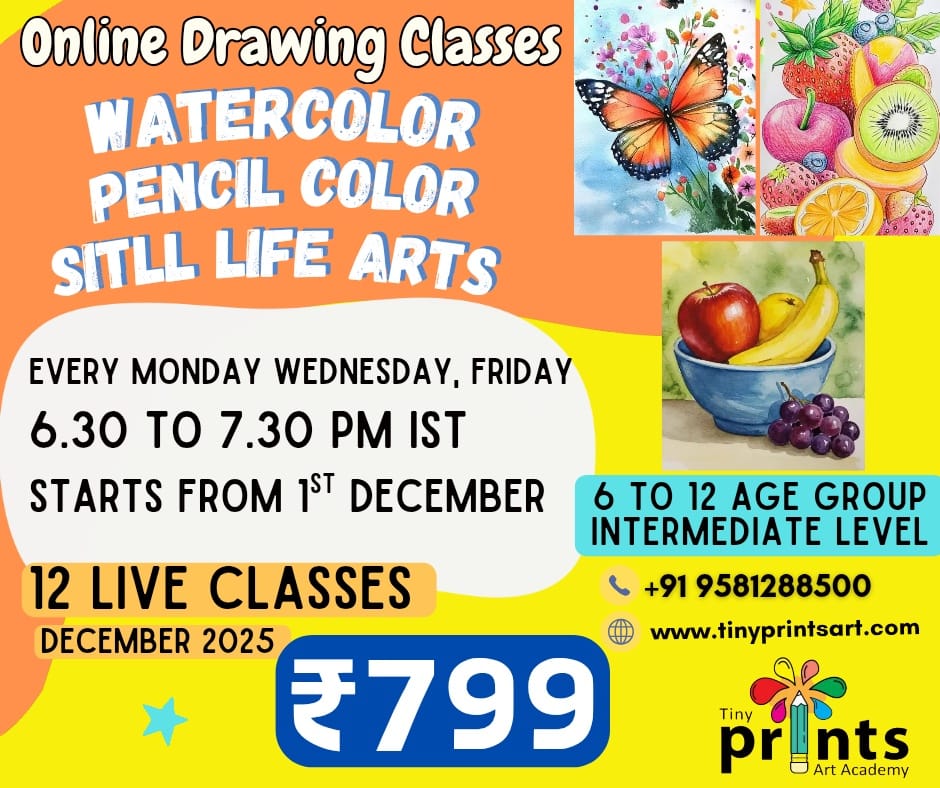 6 to 12 Age Group Monday, Wednesday, Friday December 2025 Batch cover