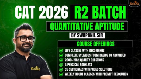 CAT 2026 | Batch - R2 | Zero to Zenith QUANTITATIVE APTITUDE by SWAPANIL SIR for CAT 2026 cover