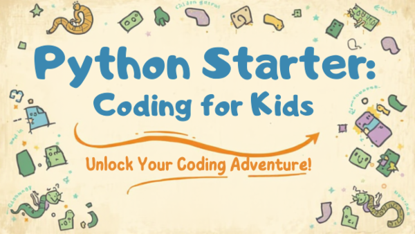 Python Starter: Coding for Kids cover
