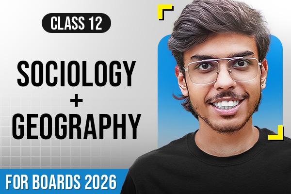 Class XII Sociology & Geography Avsar Batch 2.0 | Boards 2026 cover