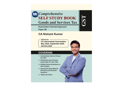 E-book CA Inter Paper - 3B GST (Tailored for May 2025, Sep 2025, Jan 2026) cover