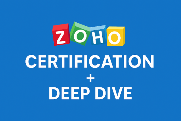 Professional bundle - Zoho certification + Deep dive cover