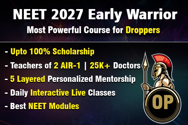 NEET 2027 Early Warrior cover