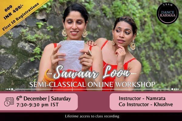 Sawaar Loon Semi-Classical Online Workshop cover