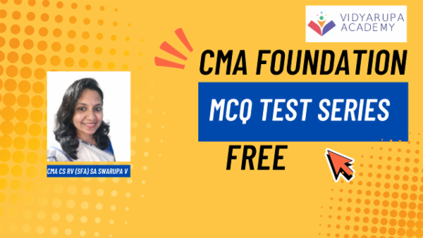 Rapid Revision - CMA Foundation MCQ Test Series cover