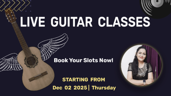 DECEMBER 2025 - LIVE GUITAR CLASSES cover