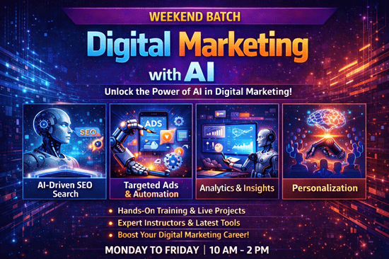Digital Marketing with AI Course cover