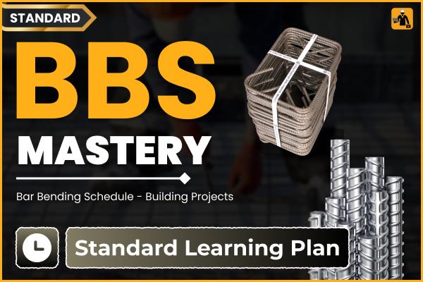 BBS ( BAR BENDING SCHEDULE )-Standard Learning Plan cover