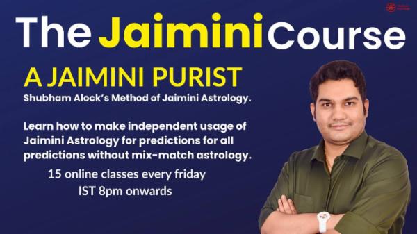 The Jaimini Course: 2025 Batch cover
