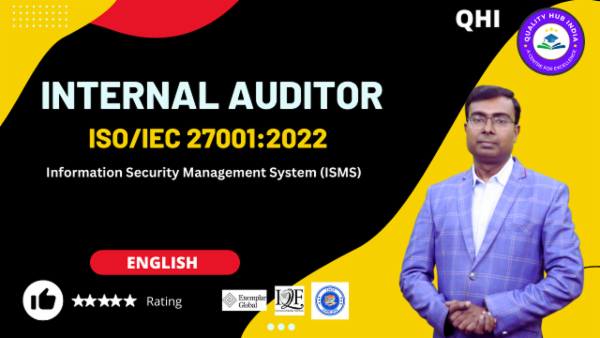 Internal Auditor 'Information Security Management System"- ISO27001:2022 (English) cover
