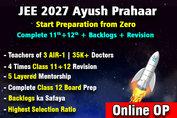JEE 2027 Ayush Prahaar cover