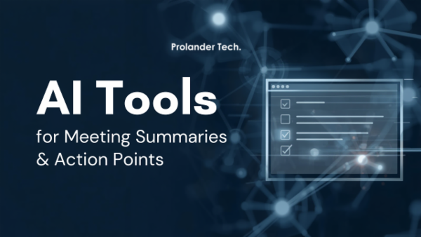 AI Tools for Meeting Summaries & Action Points cover