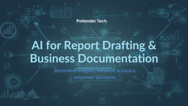 AI for Report Drafting & Business Documentation cover