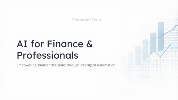 AI for Finance & Accounting Professionals cover