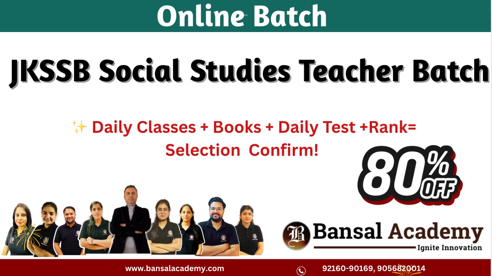 JKSSB Social Studies Teacher Batch cover