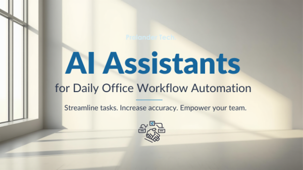 AI Assistants for Daily Office Workflow Automation cover