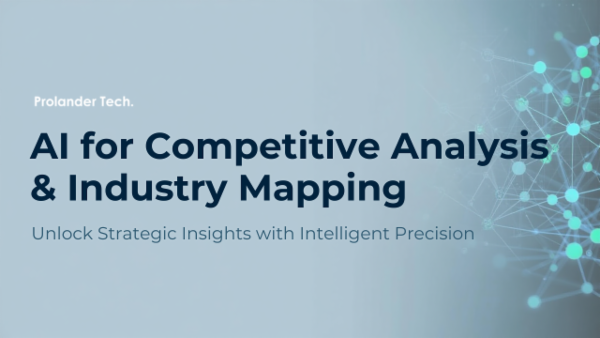 AI for Competitive Analysis & Industry Mapping cover