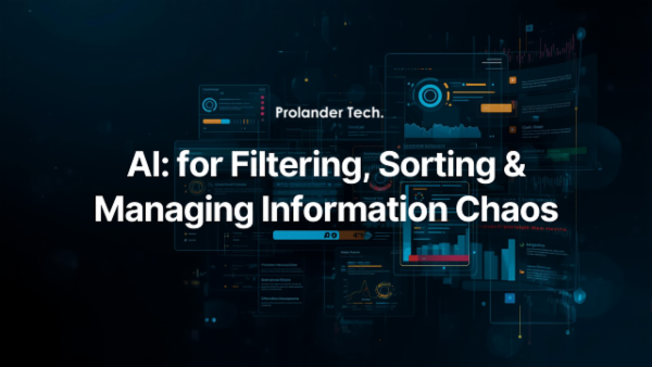 AI for Filtering, Sorting & Managing Information Overload cover