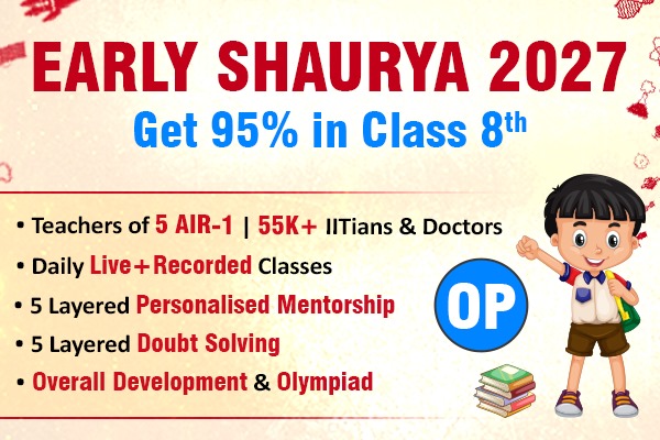 Class 8 Early Shaurya 2027 cover