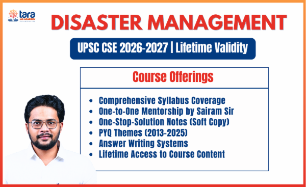 Disaster Management for UPSC With Lifetime Validity cover
