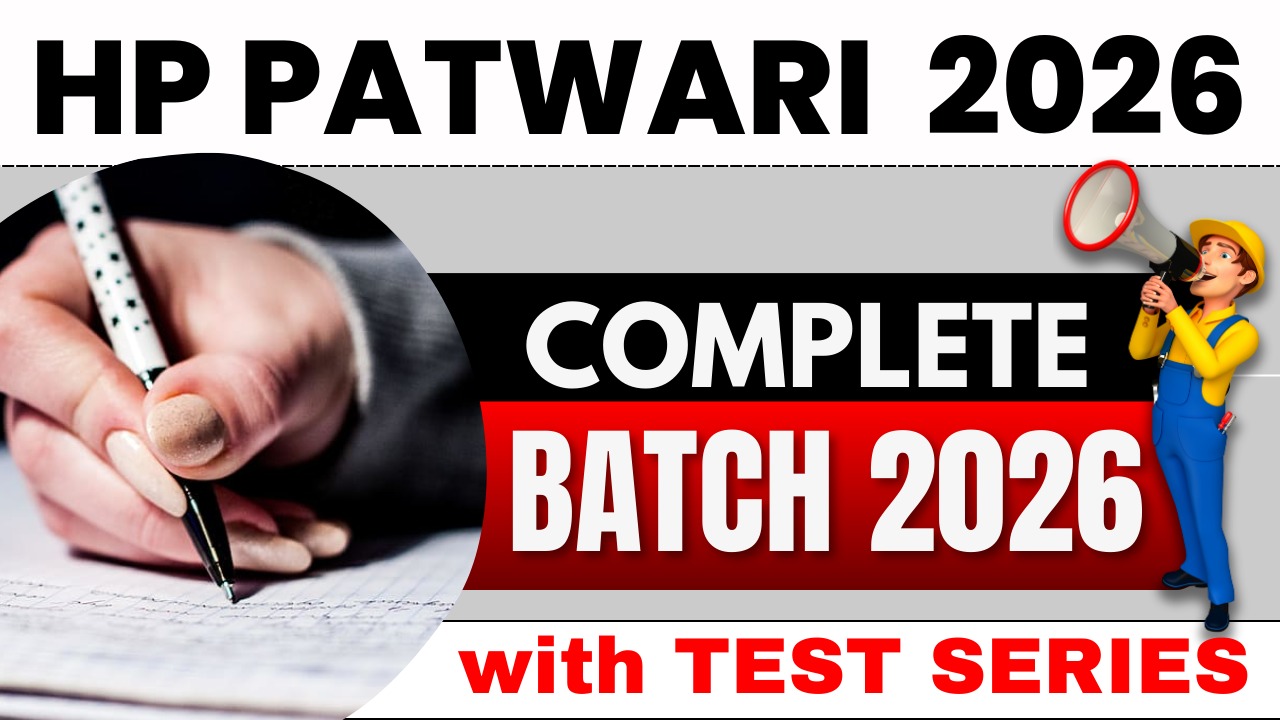 HP Patwari Complete Live Batch 2025-26 cover