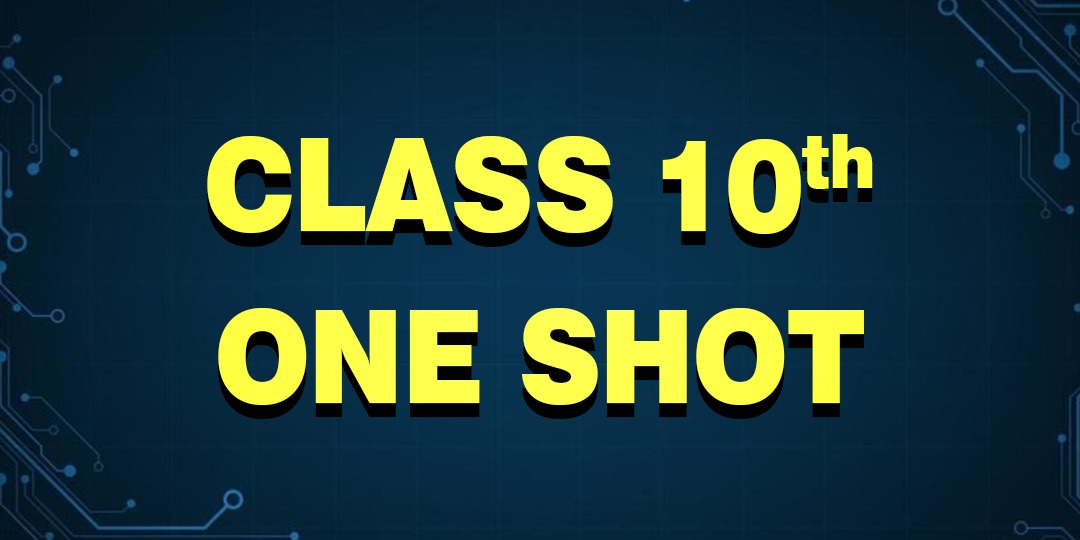 Class 10th One Shot Series cover