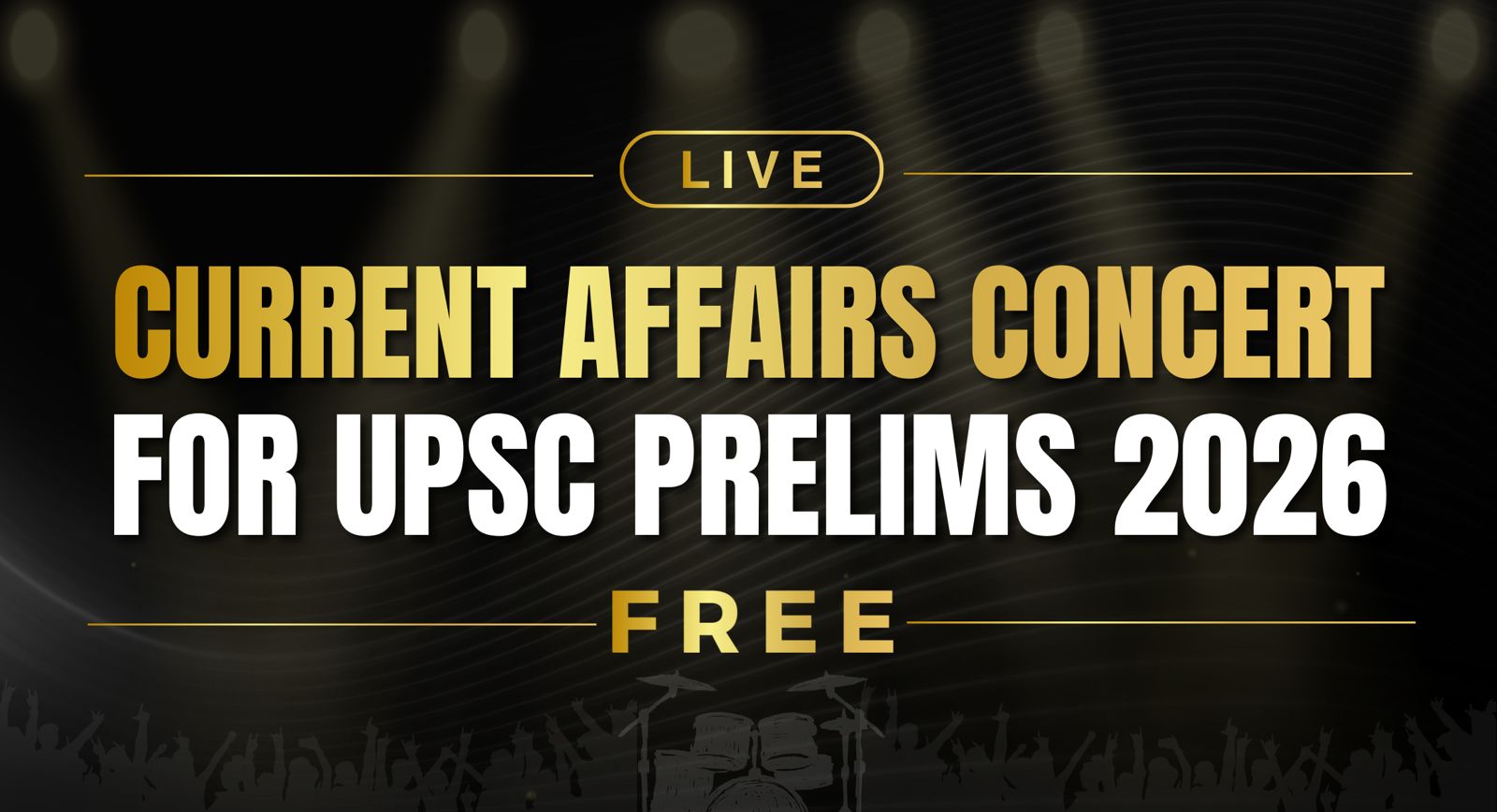 Current Affairs Concert for UPSC Prelims 2026 cover