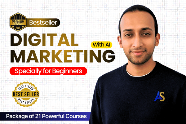 Digital Marketing Course in Hindi Specially for Beginners cover