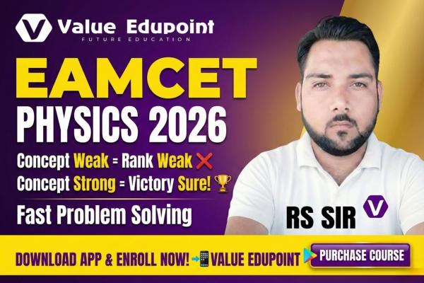 EAMCET PHYSICS POWER BOOST PROGRAM 2026 cover