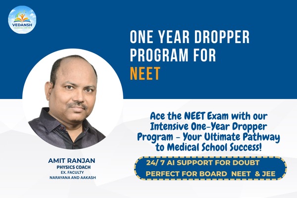 ONE YEAR DROPPER PROGRAM FOR NEET cover
