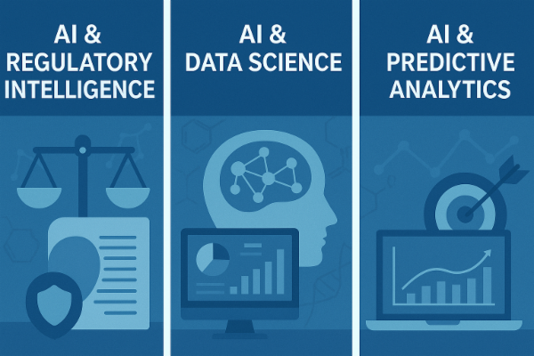 AI & Regulatory Intelligence, AI & Data Science, AI & Predictive Analytics cover