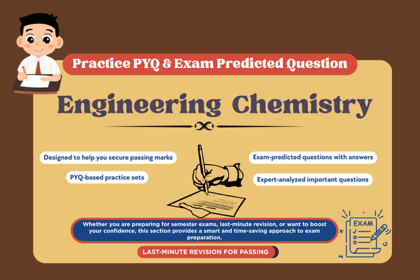 Engineering Chemistry PYQ and Expected Question cover