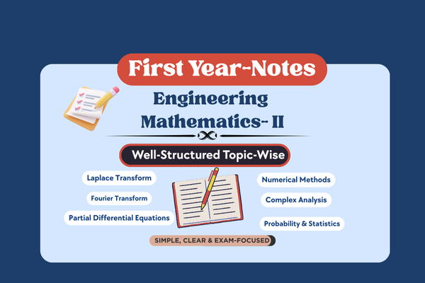 Engineering Mathematics - II Notes cover