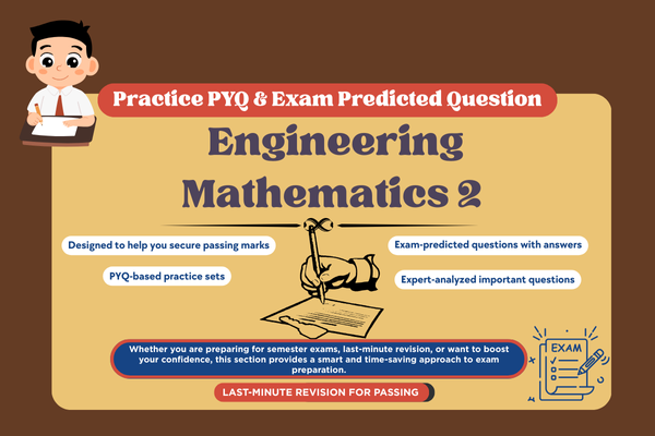 Engineering Mathematics - II PYQ and Expected Question cover