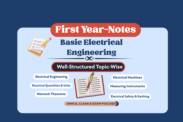 Basic Electrical Engineering Notes cover