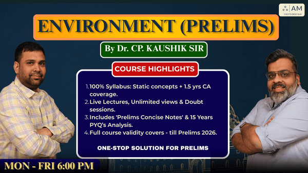 Environment Module: (Prelims 2026) cover