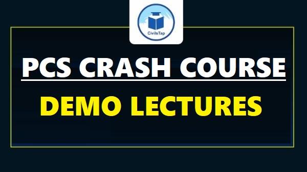 Punjab PCS Mains Crash Course Demo Lectures cover