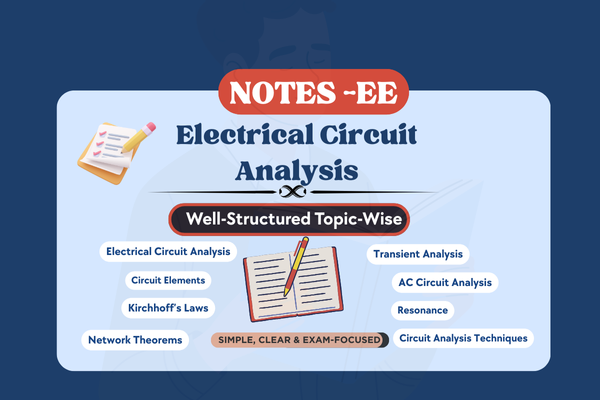 Electrical Circuit Analysis Notes cover