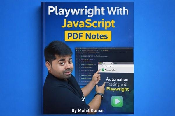Playwright JavaScript Self Placed Couse And PDF Notes